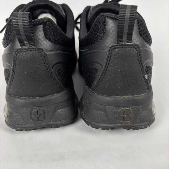 Shoes for Crews Non-Slip Work/Stand Sneakers/Shoes Black Leather Women Size 8 - Picture 7 of 10